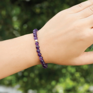 Natural Amethyst Bracelet - Image 2