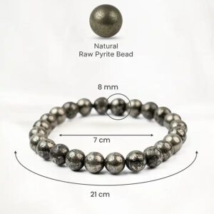 Raw Pyrite Bracelet - Image 4