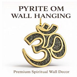 Pyrite Om Wall Hanging - Image 6
