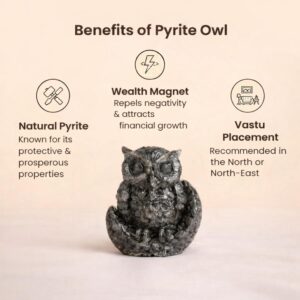 Pyrite Owl Statue - Image 5