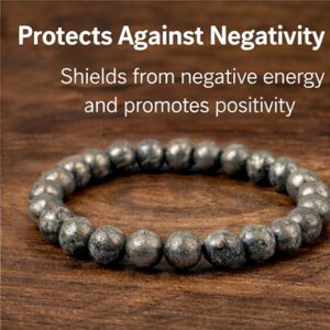 Raw Pyrite Bracelet - Image 7