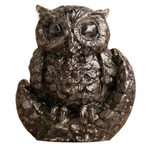 Pyrite Owl Statue - Image 1