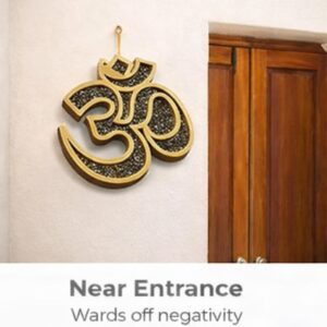 Pyrite Om Wall Hanging - Image 5
