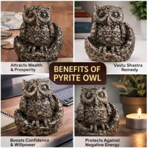 Pyrite Owl Statue - Image 6