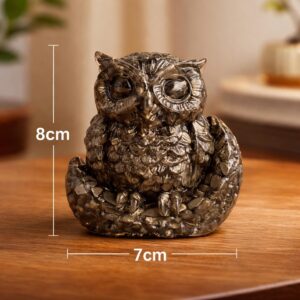 Pyrite Owl Statue - Image 7