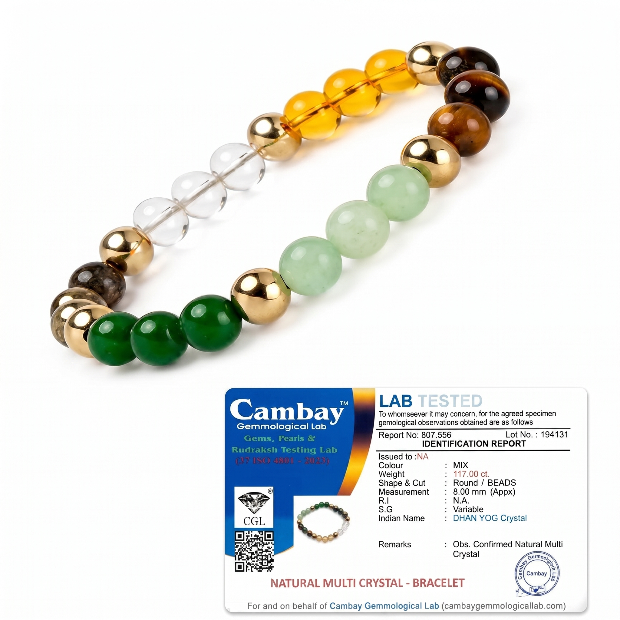 Energised Dhan Yog Bracelet