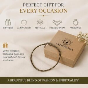 Certified Raw Pyrite Anklet for Women - Image 3